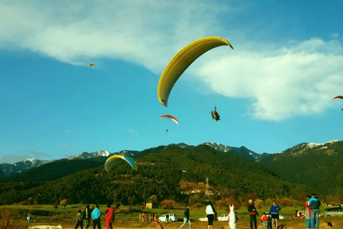 Intermediate paragliding training in Manali P2 course