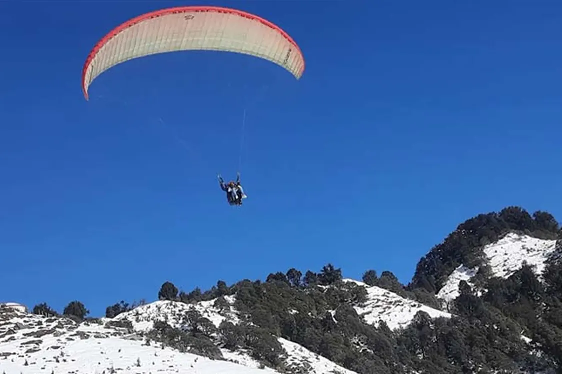 Advanced paragliding course in Manali P3 training
