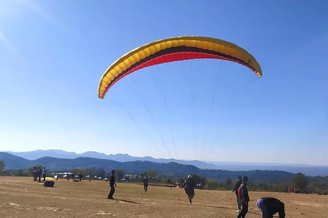 Paragliding beginner course training in Manali P1