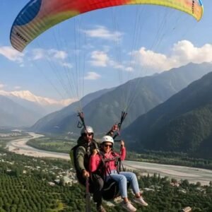 Paragliding High Fly with Ropeway in Solang Valley