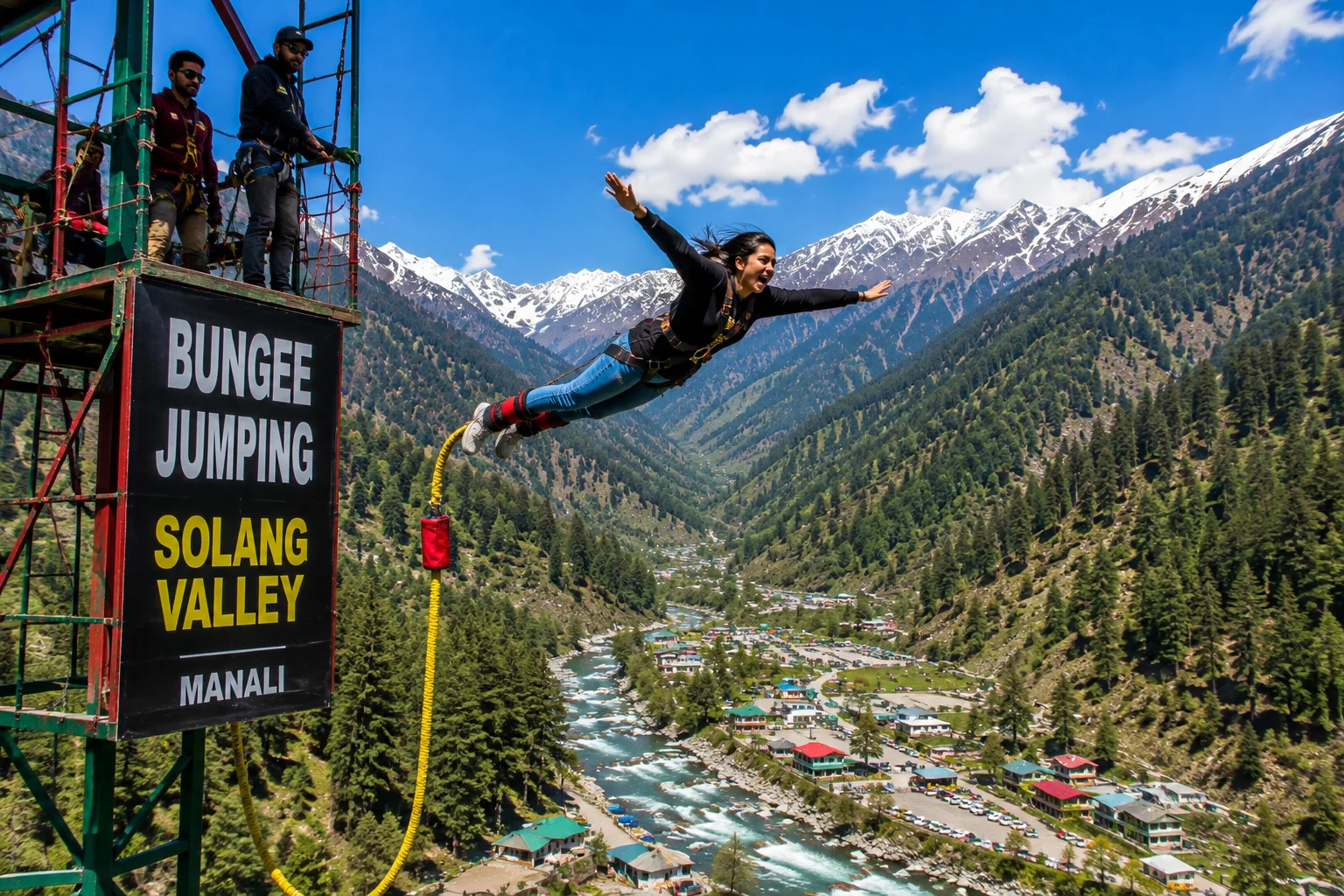 bungee jumping
